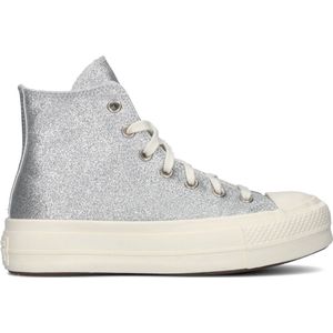 Converse Chuck Taylor All Star Lift Hoge sneakers - Dames - Zilver - Maat 39