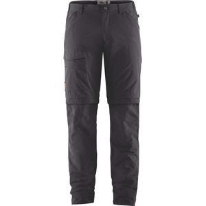 Fjällräven Travellers MT Zip-Off Trousers M - Dark grey - Outdoor Kleding - Broeken - Afrits broeken