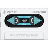 FiiO - Snowsky Retro Nano Bluetooth DAC-versterker - Wit - 3,5 mm en 4,4 mm uitgang