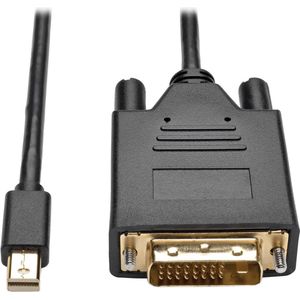 Tripp-Lite P586-003-DVI-V2 Mini DisplayPort 1.2 to DVI Active Adapter Cable, Mini DP to DVI (M/M), 1920 x 1080/1080p, 3 ft. TrippLite