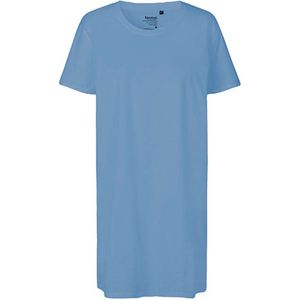 Ladies´ Long Length T-Shirt met korte mouwen Dusty Indigo - L