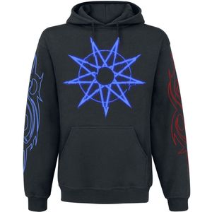 Slipknot Tour 2024 Glitch Heren Trui met capuchon - zwart - S