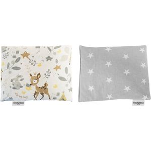 Kersenpitkussen - aroma vera - pittenzak magnetron - 2 x 20x25 cm