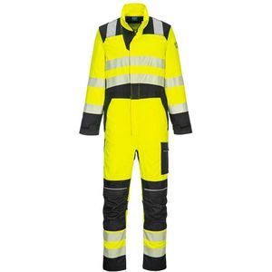 Portwest - PW3 Vlamvertragende Modaflame Hi-Vis Overall - Geel/Zwart