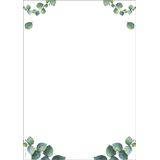 Motiefpapier - Eucalyptus - A5 - 90 g/m² - 100 Vellen