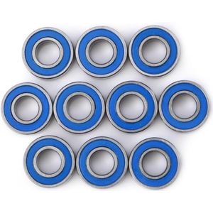 Allecto Plus - 10 stuks kogellagers met dubbele afscherming - reserve kogellagers - 5 x 11 x 4 mm - corrosiebestendig - duurzaamheid en kwaliteit