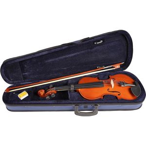 Leonardo Elementary series viool set 1/2, gelamineerd, hardhout fittings, incl. fijnstemmer staartstuk, strijkstok en koffer