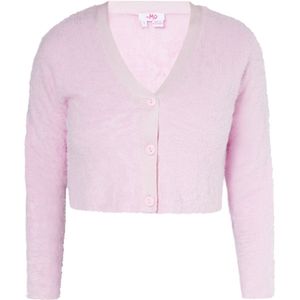 Mymo - Vest - Roze - Dames - Cropped Jacquard met Dierenmotief