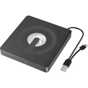 Externe DVD-brander - USB 3.0, Compatibel met Laptop, Desktop, PC, Mac en Linux