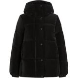 RESET - ELLA - Dames Winterjas - Middellang - Velvet Look - Imitatie Dons