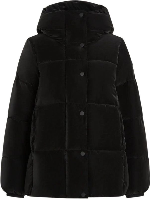 RESET - ELLA - Dames Winterjas - Middellang - Velvet Look - Imitatie Dons