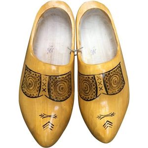 Traditionele houten kinderklomp, maat 25-26