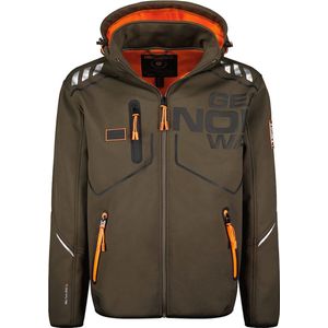 Geographical Norway Softshell Heren Jas Robin Kaki - L