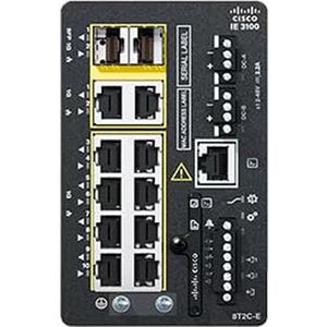 Cisco - IE3100-8T2C-E - Netwerkschakelaar - Zwart - Compact Formaat