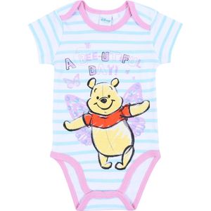 Blauw gestreept body Winnie de Poeh Disney