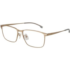 Hugo - Rechthoekig Optisch Montuur - Goud - Heren