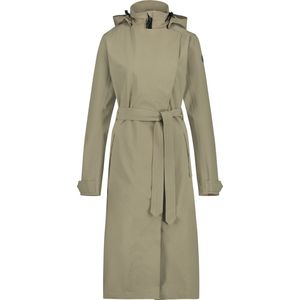 AGU Trench Coat Long Regenjas Urban Outdoor Dames - Green Pistachio - XL