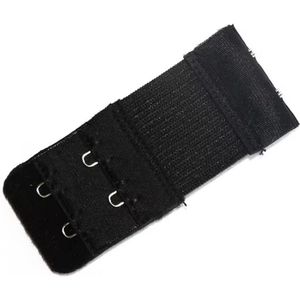 CHPN - Verlengstukje voor BH - Zwart - BH verlengstuk - 2 Haaks - BH Verlenger - Elastisch verlengstuk - BH breder maken - BH verbreden - Perfect tijdens de zwangerschap