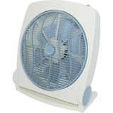 Airmate Ventilator box Ø35cm - Vloerventilator - Timer - Afstandsbediening - H:50cm - 50W - Stil max. 58.3dB - Beige/Paarsgrijs