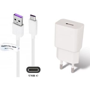 OneOne 2A lader + 1,5m standaard USB C kabel. Universele oplader adapter past op Boox (ONYX) eReader Note 4 / 5, Note Air 2 / 2+, Nova 3 Color, Nova Air C, Poke 3 / 3 SE, Poke 4 Lite,