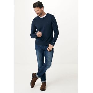 Mexx Brian Crew Neck Sweater Navy - Maat L