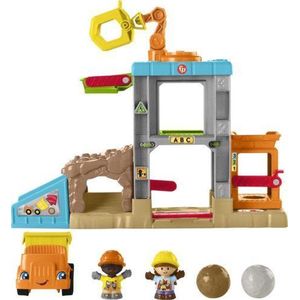Fisher-Price Little People - Load Up 'n Learn bouwplaats - Fisher-Price speelgoedset