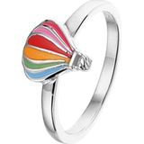 The Kids Jewelry Collection Ring Luchtballon - Zilver