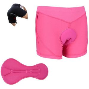 Fietsonderbroek - Fietsonderbroek dames met zeem - Fiets onderbroek met zeem - E bike - Fietsondergoed – Wielerbroek - Extra Zacht - Roze - LOUZIR