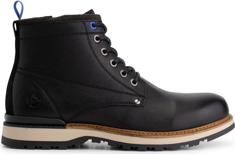 Travelin' - Malling - Veterboots - Zwart - Leer