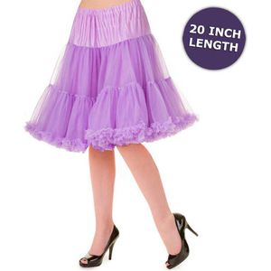 Banned - Walkabout Petticoat - XL/XXL - Paars