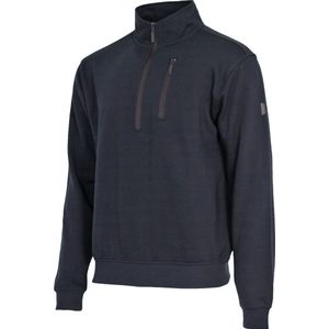 Donnay - Fleece sweater met ¼ Zip rits- Sporttrui - Heren - Maat M - Navy (010)