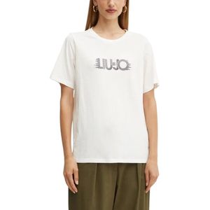 Liu Jo Dames T-shirt Wit TF4020-JS923/N9742