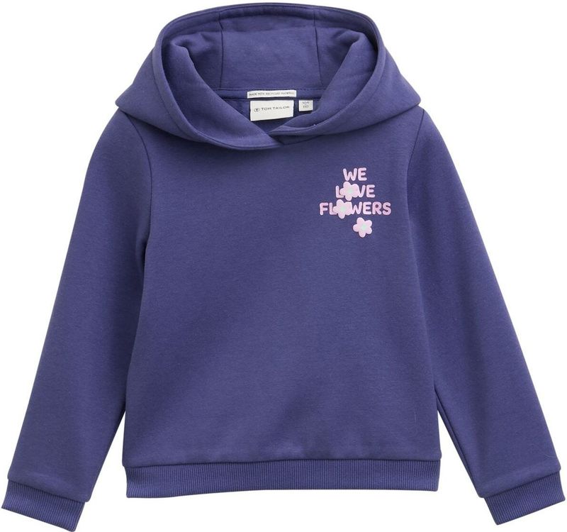 TOM TAILOR - Sweatshirt - Marine - Lichtgroen - Sering