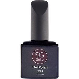 Gelzz Gellak - Gel Nagellak - kleur Beaujolais G128 - Rood - Dekkende kleur - 10ml - Vegan