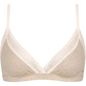 Sloggi Women GO Ribbed R Bralette - bralette - grijs - Maat: XS