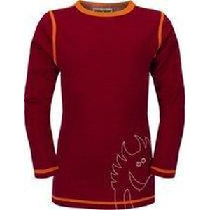 Solid thermo shirt merino wol - chili