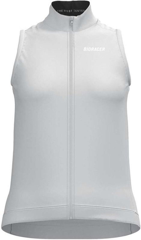 Bioracer Womens Icon Gilet Fietsbodywarmer (Dames |grijs)