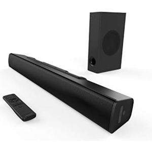 Soundbar pc - Pc soundbar - Computer soundbar - Soundbar computer - 50 x 50 x 28 cm - Zwart