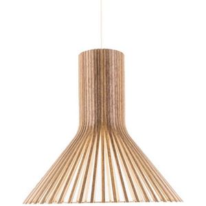 Hanglamp Romeno - Handgemaakt - Ø35cm - Bamboe - Rotan - Inclusief lichtbron - Natuurlijke uitstraling
