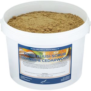 Kuusi Scrub Orange & Cedarwood 1 Liter