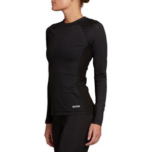 Bjorn Borg Long Sleeve Dames - Sporttruien - zwart - maat M