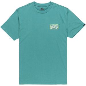 Quiksilver - Ev Gotam Foam - T-shirt - Groen - Korte Mouwen - Jongens 16 Years