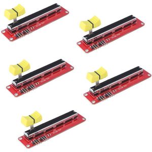 5 Stuks 10K Logaritmische Slide Potentiometer Module voor Arduino en AVR