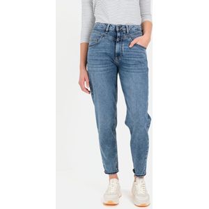 camel active Mom fit 5-Pocket Jeans - Maat womenswear-32/32 - Denim blauw