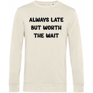 7431 - Sweater - Always Late-Off White-M