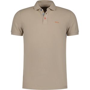 New Zealand Auckland - Polo Tukituki Beige - Regular-fit - Heren Poloshirt Maat XXL