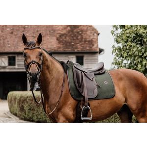 Kentucky Saddle pad Color Edition Leather - Kleur: Navy - Optie: Full - Maat: Jumping