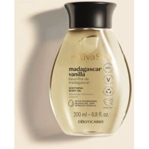 O Boticário - Nativa Spa - Geparfumeerde Lichaamsolie - Vanille van Madagaskar - 200 ml