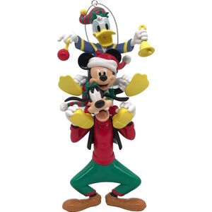 Disney Home Ornament Goofy + Mickey Mouse + Donald Duck kunststof - 14 cm