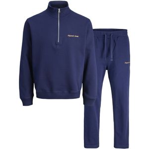 Jack & Jones - Norrebro Set - Blauw - Sweater en Joggingbroek